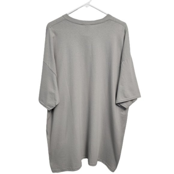 Gildan Sin City Tee Short Shirt Sleeve Crew Neck Gray Heavy Cotton XXL New - Picture 3 of 12